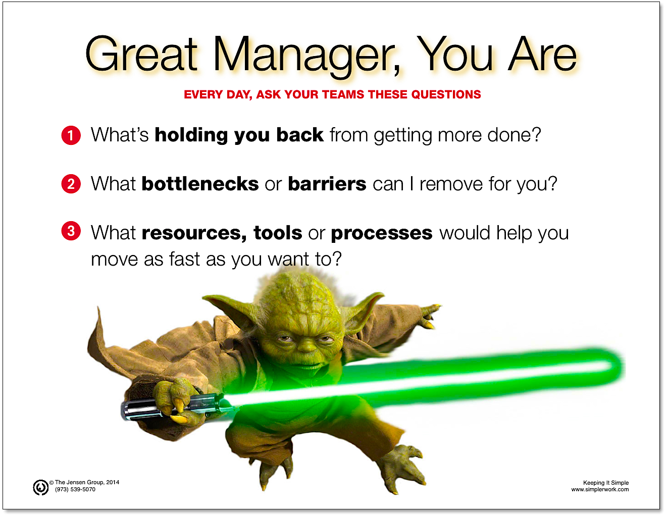how can i be a good manager
